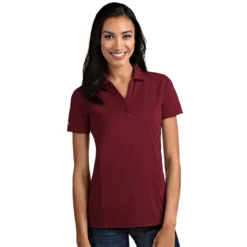 Antigua Women's Tribute Polo 17 Antigua Women's Tribute Polo -Cheap The Tee Crest Store antigua womens tribute polo cabernet 01 26849.1653919109