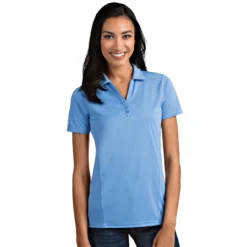 Antigua Women's Tribute Polo 16 Antigua Women's Tribute Polo -Cheap The Tee Crest Store antigua womens tribute polo columbia blue 01 83304.1653919109