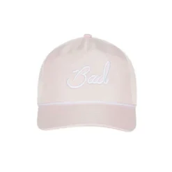 Bad Birdie "Bad" Rope Hat -Cheap The Tee Crest Store bad birdie bad rope hat pink white 01 69970.1678301000