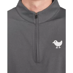 Bad Birdie Charcoal Quarterzip -Cheap The Tee Crest Store bad birdie charcoal quarterzip charcoal 04 40802.1678297383