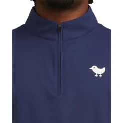 Bad Birdie Navy Quarterzip -Cheap The Tee Crest Store bad birdie navy quarterzip navy 04 43046.1678297080