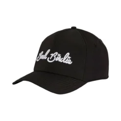 Bad Birdie Script Hat 12 Bad Birdie Script Hat -Cheap The Tee Crest Store bad birdie script hat black 02 38197.1647440698