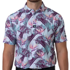 Bad Birdie Shaka Polo -Cheap The Tee Crest Store bad birdie shaka polo shaka 02 22750.1632428811