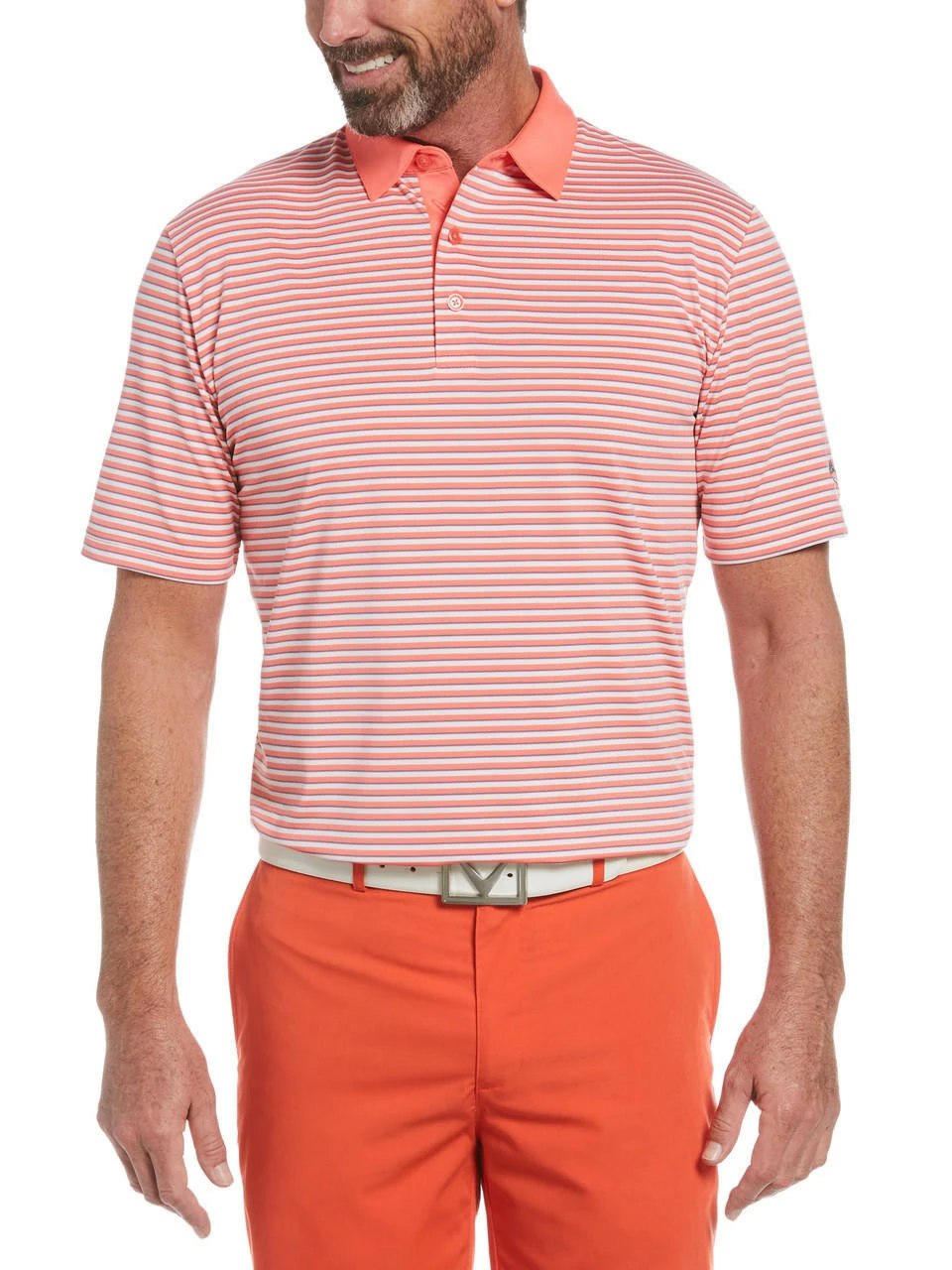 Callaway 3-Color Stripe Polo 21 Callaway 3-Color Stripe Polo - Image 19