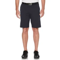 Callaway Stretch Solid Shorts With Active Waistband -Cheap The Tee Crest Store callaway stretch solid short with active waistband night sky 01 23357.1667574553