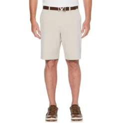 Callaway Stretch Solid Shorts With Active Waistband -Cheap The Tee Crest Store callaway stretch solid short with active waistband silver lining 01 49883.1667574553