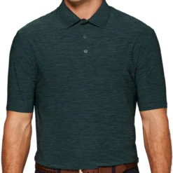 Callaway Tour Authentic Heather Striped Polo -Cheap The Tee Crest Store callaway tour authentic heather striped polo pine heather 01 07137.1632414155