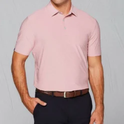 Callaway Tour Authentic Heather Striped Polo -Cheap The Tee Crest Store callaway tour authentic heather striped polo pink heather 01 62344.1632414112