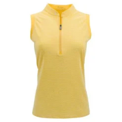 Nancy Lopez Flex Sleeveless Polo - Plus Size 12 Nancy Lopez Flex Sleeveless Polo - Plus Size -Cheap The Tee Crest Store daffodil 32106.1633454092