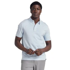 Faherty Movement Polo -Cheap The Tee Crest Store faherty movement polo cardiff blue heather 01 45484.1676578571