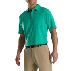 FootJoy 18 Holes Print Lisle Self Collar Polo 22 FootJoy 18 Holes Print Lisle Self Collar Polo -Cheap The Tee Crest Store footjoy 18 holes print lisle self collar polo sea green 01 41807.1673904717