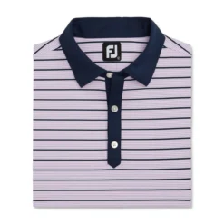 FootJoy Accented Stripe Lisle Self Collar Polo -Cheap The Tee Crest Store footjoy accented stripe lisle self collar polo lavender white navy 04 36010.1673899377