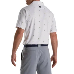 FootJoy Cactus Print Lisle Self Collar Polo -Cheap The Tee Crest Store footjoy cactus print lisle self collar polo white 02 91329.1673904504
