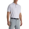 FootJoy Chalk Line Print Stretch Pique Self Collar Polo 2 FootJoy Chalk Line Print Stretch Pique Self Collar Polo -Cheap The Tee Crest Store footjoy chalk line print stretch pique self collar polo white lavender 01 33731.1673907298