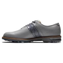 FootJoy Men's DryJoys Premiere Series Packard Golf Shoes -Cheap The Tee Crest Store footjoy dryjoys premiere series packard golf shoes gray black 02 27766.1676576789