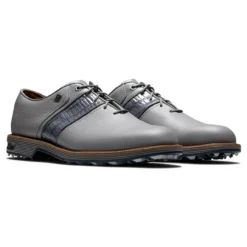 FootJoy Men's DryJoys Premiere Series Packard Golf Shoes -Cheap The Tee Crest Store footjoy dryjoys premiere series packard golf shoes gray black 05 82940.1676576790