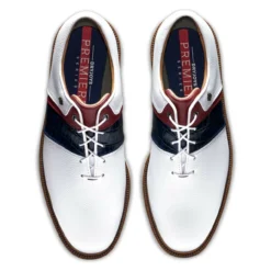 FootJoy Men's DryJoys Premiere Series Packard Golf Shoes -Cheap The Tee Crest Store footjoy dryjoys premiere series packard golf shoes white navy red 03 92281.1676576785