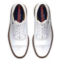 FootJoy Men's DryJoys Premiere Series Tarlow Golf Shoes -Cheap The Tee Crest Store footjoy dryjoys premiere series tarlow golf shoes white 03 01350.1668633234