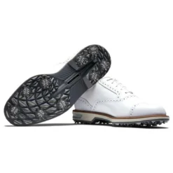 FootJoy Men's DryJoys Premiere Series Tarlow Golf Shoes -Cheap The Tee Crest Store footjoy dryjoys premiere series tarlow golf shoes white 06 23596.1668633221
