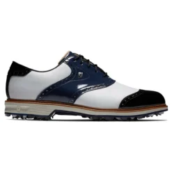 FootJoy Men's DryJoys Premiere Series Wilcox Golf Shoes -Cheap The Tee Crest Store footjoy dryjoys premiere series wilcox golf shoes navy white 01 25951.1679063037