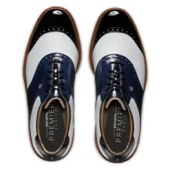 FootJoy Men's DryJoys Premiere Series Wilcox Golf Shoes -Cheap The Tee Crest Store footjoy dryjoys premiere series wilcox golf shoes navy white 03 49079.1679063038