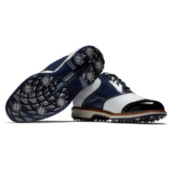 FootJoy Men's DryJoys Premiere Series Wilcox Golf Shoes -Cheap The Tee Crest Store footjoy dryjoys premiere series wilcox golf shoes navy white 06 96544.1679063039