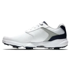 FootJoy Men's EComfort Closeout Golf Shoes -Cheap The Tee Crest Store footjoy ecomfort golf shoes white grey navy 02 73303.1659041892