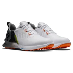 FootJoy Men's FJ Fuel Golf Shoes -Cheap The Tee Crest Store footjoy fj fuel golf shoes white black orange 05 42641.1664305173