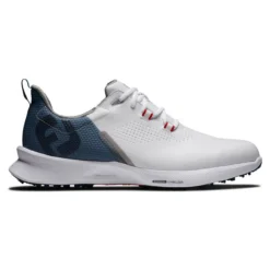 FootJoy Men's FJ Fuel Golf Shoes -Cheap The Tee Crest Store footjoy fj fuel golf shoes white blue fog red 01 69249.1664304220