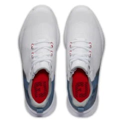 FootJoy Men's FJ Fuel Golf Shoes -Cheap The Tee Crest Store footjoy fj fuel golf shoes white blue fog red 03 58088.1664304221