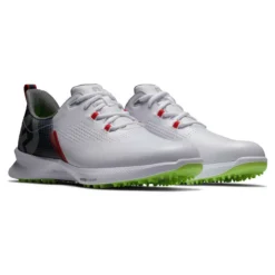 FootJoy Men's FJ Fuel Golf Shoes -Cheap The Tee Crest Store footjoy fj fuel golf shoes white navy lime 05 27623.1664304220