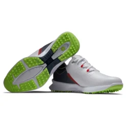 FootJoy Men's FJ Fuel Golf Shoes -Cheap The Tee Crest Store footjoy fj fuel golf shoes white navy lime 06 37028.1664304220