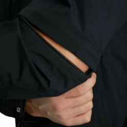 FootJoy FJ HydroLite Rain Jacket Zip-Off Sleeves 9 FootJoy FJ HydroLite Rain Jacket Zip-Off Sleeves -Cheap The Tee Crest Store footjoy fj hydrolite rain jacket zip off sleeves black 04 10133.1632931061