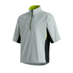FootJoy FJ Hydrolite Short Sleeve Rain Shirt -Cheap The Tee Crest Store footjoy fj hydrolite short sleeve rain shirt black silver lime 01 88599.1676494361