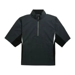 FootJoy FJ Hydrolite Short Sleeve Rain Shirt -Cheap The Tee Crest Store footjoy fj hydrolite short sleeve rain shirt charcoal black houndstooth 01 59041.1676494364
