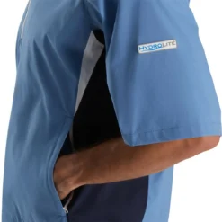 FootJoy FJ Hydrolite Short Sleeve Rain Shirt -Cheap The Tee Crest Store footjoy fj hydrolite short sleeve rain shirt indigo navy 04 83248.1676494358