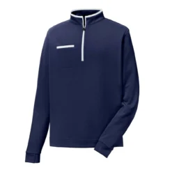 FootJoy Fleece 1/4 Zip With Contrast Trim