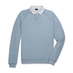 FootJoy French Terry Crewneck 25 FootJoy French Terry Crewneck -Cheap The Tee Crest Store footjoy french terry crewneck dove grey heather 04 90327.1673904536