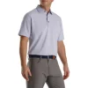 FootJoy Heather Stretch Pique Solid Self Collar Polo - FJ Logo