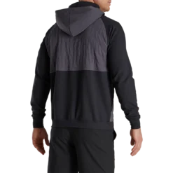 FootJoy Hybrid Hoodie -Cheap The Tee Crest Store footjoy hybrid hoodie black charcoal 03 86367.1632774196