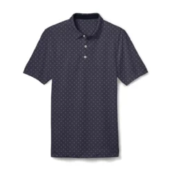 FootJoy Junior Golf Print Polo -Cheap The Tee Crest Store footjoy junior golf print polo navy 01 95071.1676579727