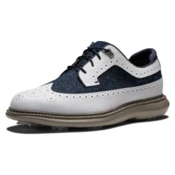 FootJoy Men's Limited Edition Harris Tweed Traditions Golf Shoes 57923 -Cheap The Tee Crest Store footjoy limited edition harris tweed traditions golf shoes 57923 white multi gray 02 69725.1669393275