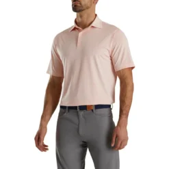 FootJoy Lisle Classic Pencil Stripe Polo -Cheap The Tee Crest Store footjoy lisle classic pencil stripe polo quartz pink white 01 41988.1673900209
