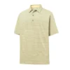 FootJoy Lisle Classic Stripe Self Collar Polo -Cheap The Tee Crest Store footjoy lisle classic stripe self collar polo vanilla 01 69357.1632337613
