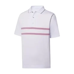 FootJoy Lisle Double Bend Knit Collar Polo -Cheap The Tee Crest Store footjoy lisle double bend knit collar polo white 01 18950.1648733072