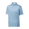 FootJoy Lisle Mini Regimental Stripe Self Collar Polo -Cheap The Tee Crest Store footjoy lisle mini regimental stripe self collar polo dusk blue white ink 01 89185.1649086843