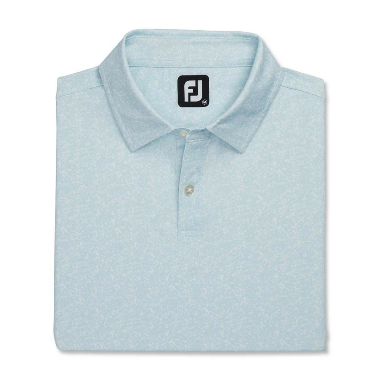 FootJoy Paint Splatter Print Lisle Self Collar Polo 10 FootJoy Paint Splatter Print Lisle Self Collar Polo - Image 8
