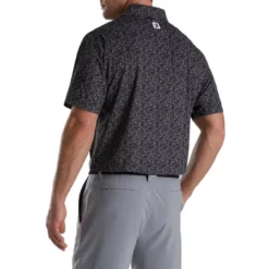FootJoy Paint Splatter Print Lisle Self Collar Polo 11 FootJoy Paint Splatter Print Lisle Self Collar Polo -Cheap The Tee Crest Store footjoy paint splatter print lisle self collar polo black white 02 41795.1673899894
