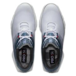 FootJoy Men's Pro SL Sport Golf Shoes -Cheap The Tee Crest Store footjoy pro sl sport golf shoes white blue fog 03 69203.1676579989