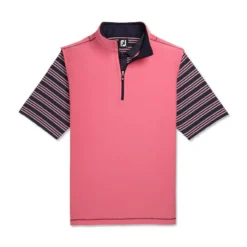 FootJoy Quarter-Zip Brushed Back Vest -Cheap The Tee Crest Store footjoy quarter zip brushed back vest watermelon 04 89396.1673904440